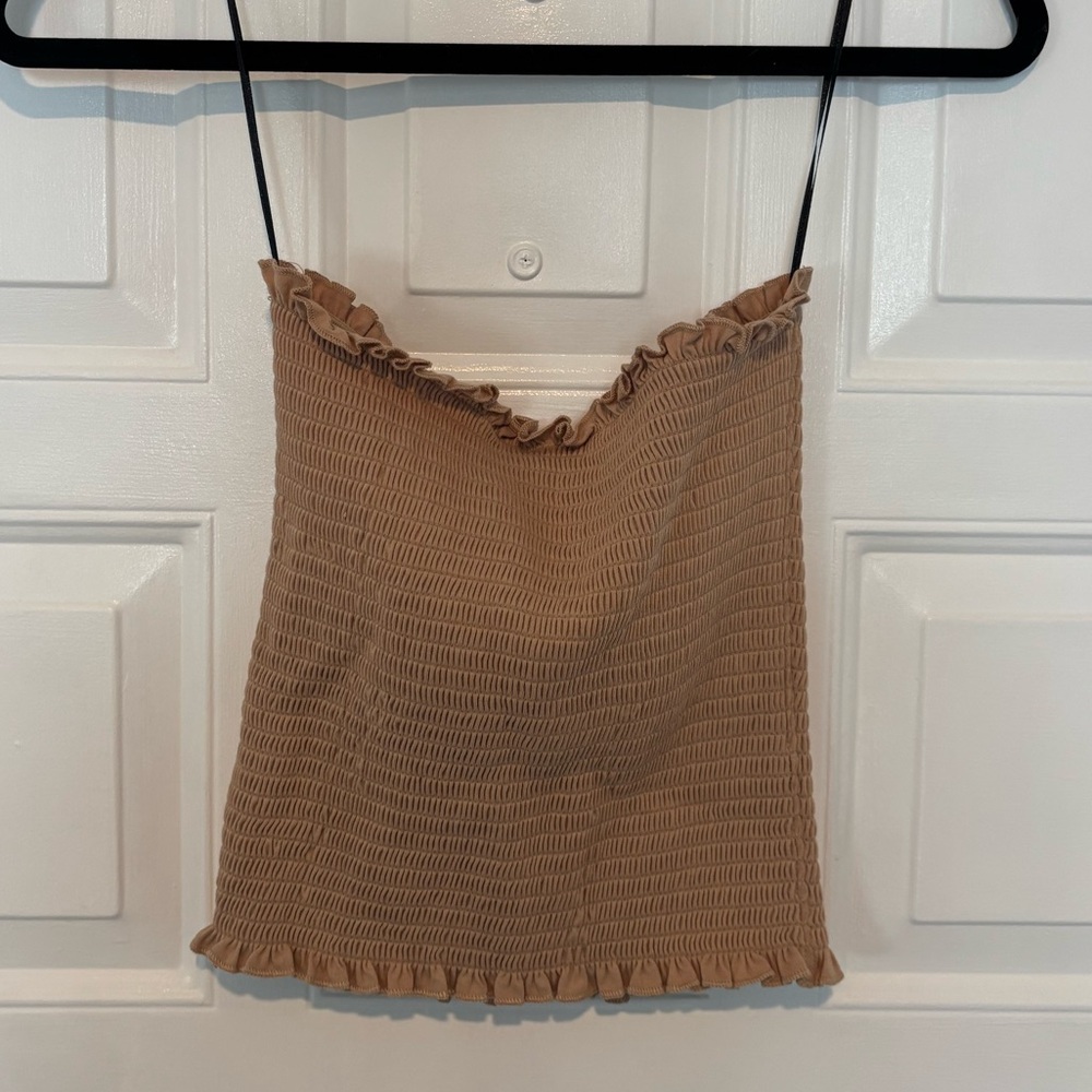 Strapless stretchy top